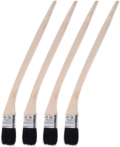 uxcell Bent Radiator Paint Brush 16" Length 1.5" Width Bristle by uxcell
