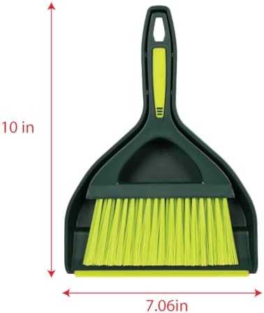 Pine-Sol Mini Dustpan and Brush Set | Nesting Snap-On Design | Portable - Image 3