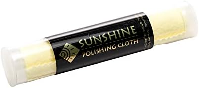 Sunshine Polishing Cloth for Sterling Silver, Brass and Copper Metal; Packaged by Sunshine