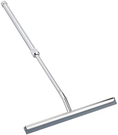 WENKO Shower Squeegee, Glass Door, Extendable Mirror Squeegee, Stainless Steel by Wenko%2C+Inc.