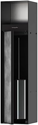 hansgrohe XtraStoris Rock Recessed Toilet Brush Holder by Unknown