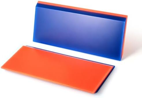 NEWISHTOOL 5-Inch Window Tint Squeegee Rubber Blade Without Handle, 2 Pack by NEWISHTOOL
