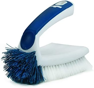 Unger Multi-Purpose Counter and Fixture Scrub Brush, Non-Slip Small Household by Unger