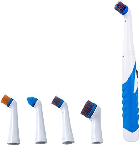 Electric Cleaning Brush with 4 in 1 Multiple Brush Heads, Indoor Household by SOARING