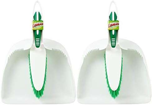 Libman Dust Pan and Brush Set, Handheld Mini Broom, 2 Pack - Image 3