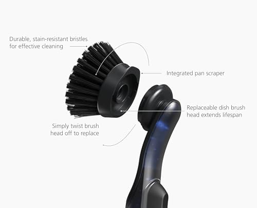 Joseph Joseph SinkTech Refillable Soap-Dispensing Dish Brush - Image 5