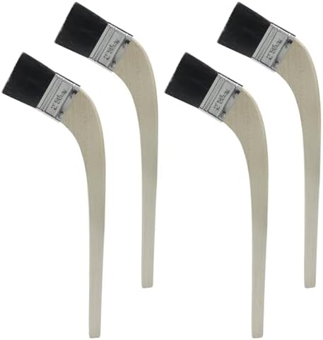 Bivethoi Radiator Paint Brush 2" Bristle Width, 4 Pack - Image 2