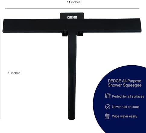 DEDGE Shower Squeegee Window Glass Wiper Scraper Cleaner - Image 5