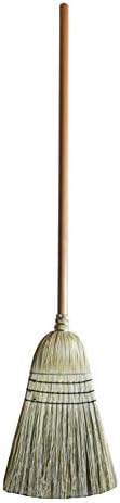 6 Pack Corn Straw Warehouse Broom by Unknown