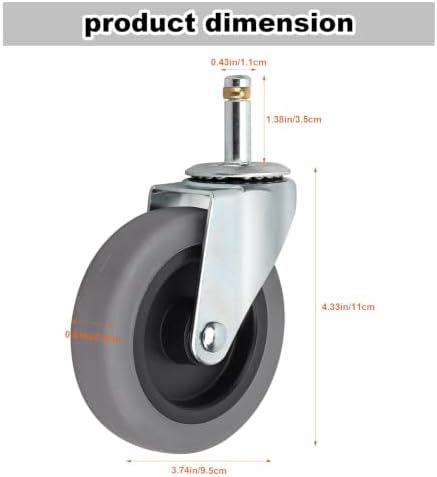 Replacement Casters Compatible - Image 2