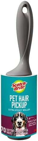 Scotch-Brite Pet Hair Pickup Extra Sticky Lint Roller, 70 Sheets, 1 Pack by Scotch-Brite