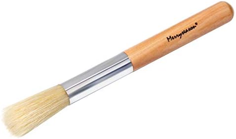 Coffee Grinder Brush Espresso Supply Maker Cleaning Brush, Wood Handle & by Merryseason