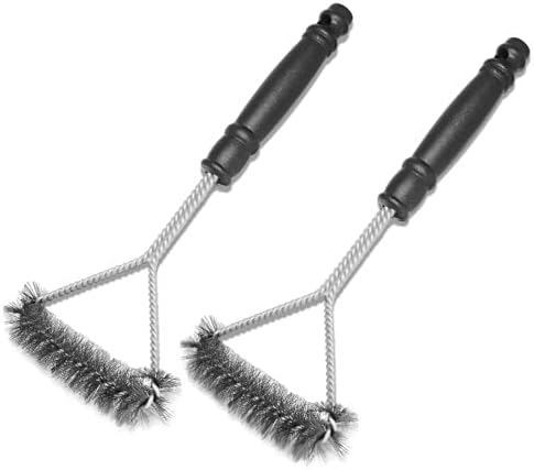 VNIMTI Grill Brush 2 Pack, BBQ Wire Brush Cleaning Brush by VNIMTI