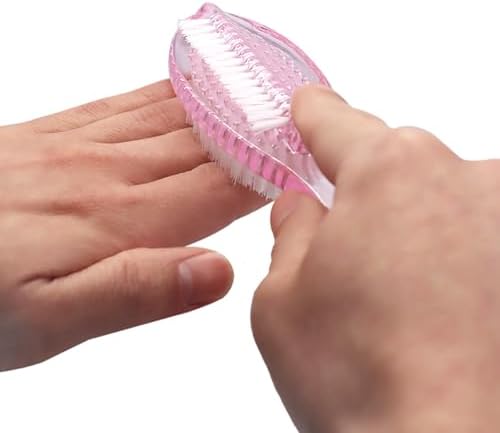 Handle Grip Nail Brush Two Sided Hand Fingernail Cleaning Brush Foot Scrub - Image 5