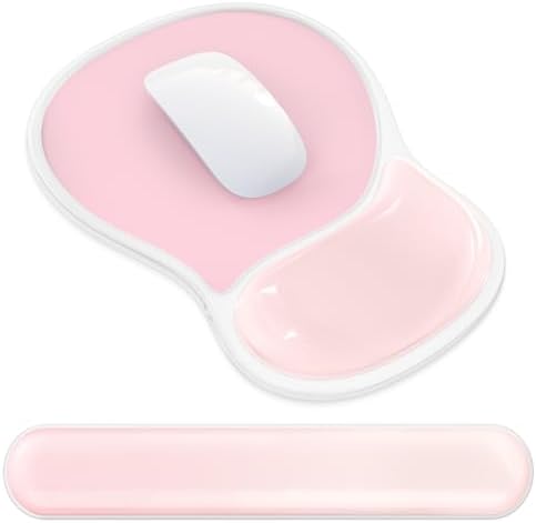 AKIT Ergonomic Gel Mouse Pad and Keyboard Wrist Rest by AKITHomeGarden