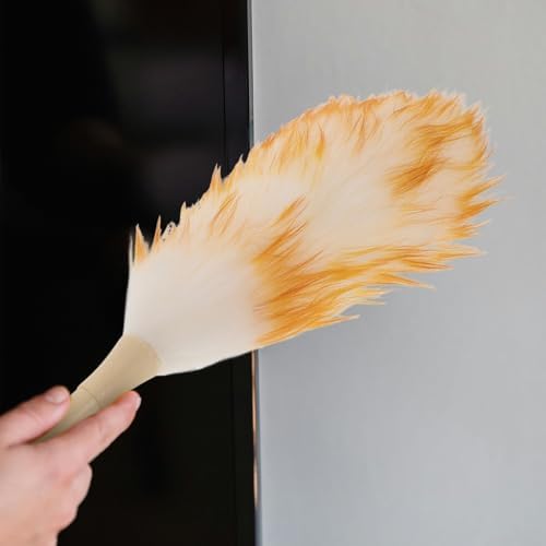 Lambswool Duster with Solid Wooden Handle - Image 5