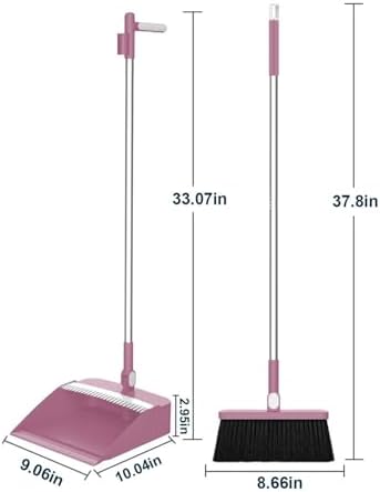 Broom and Dustpan Set Foldable Hand Broom - Image 2