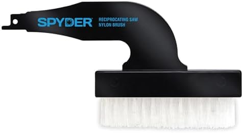 Spyder Nylon Brush Attachment for Reciprocating Saw by SpyderProducts