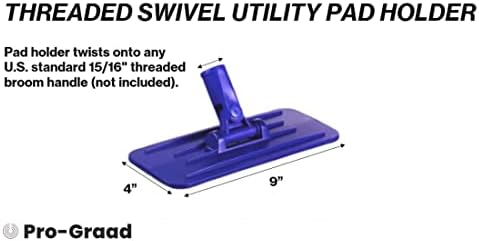Threaded Swivel Utility Pad Holder, 20 Pack - Image 2