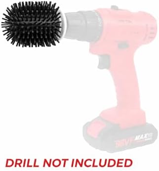 Fur Extractor- Rubber Silicone Drill Brush Pet Hair Loosener - Image 3