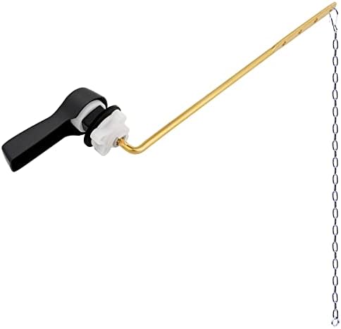 Hibbent Universal Metal Front Mount Toilet Handle Replacement Kit by Hibbent