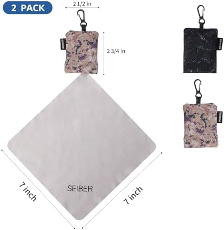 SEIBER Microfiber Eyeglass Cleaning Cloth - Image 3