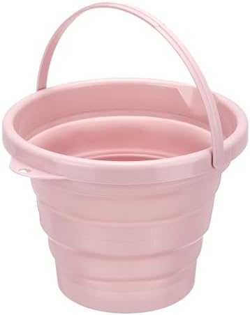 PATIKIL Collapsible Bucket 5L/1.3Gallon, Small Foldable Bucket Portable Plastic by PATIKIL