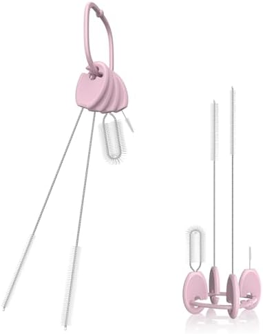 Straw Cleaner Brush Set, 4-in-1 by VOGOGE
