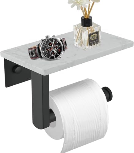 BWE Matte Black Toilet Paper Holder by BWE