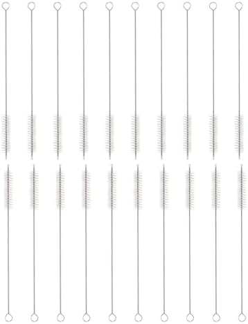 HARFINGTON Straw Cleaner Brush Set, 8 Inch Length 304 Stainless Steel and Nylon by HARFINGTON