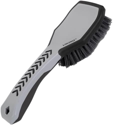 VIKING Tire Scrub Brush for Car Cleaning, Stiff bristles by VikingCarCare