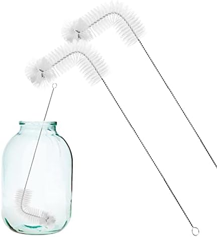 Honeydak 2 Pcs 30 Inch Carboy Cleaning Brush Nylon by Honeydak