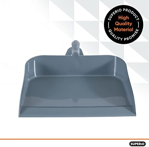Superio Heavy Duty Plastic Step-on Dustpan - Image 3