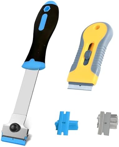 2 Pack Razor Blade Scraper by Burbifro