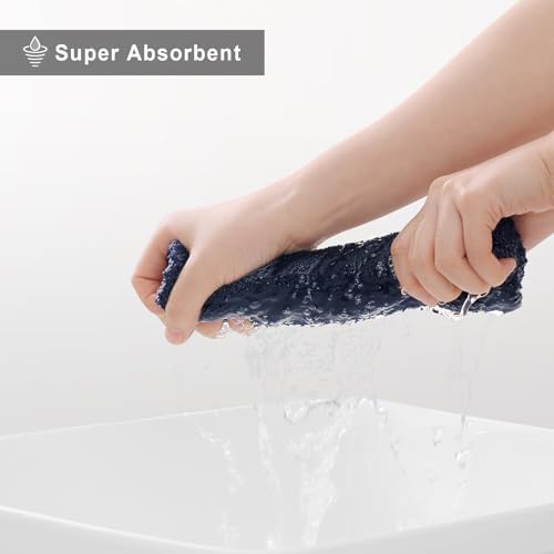 Homaxy 12 Pack Super Soft Absorbent Dish Towels - Image 3