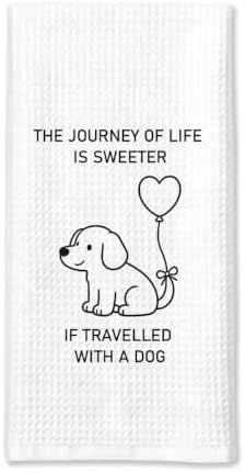 Cute Dog Kitchen Towels Hostess Gift by Sldpngo
