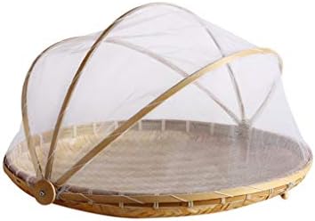 Fruit Bowl with Lid, Fruit Bowl Cover, Food Net Cover Foldable, Round Tent by Unknown