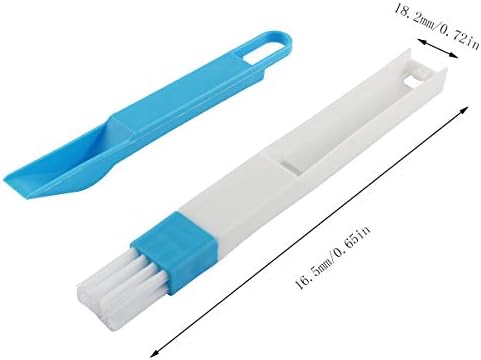 E-outstanding Window Groove Cleaning Brush 2PCS Window Track Door Groove Corner - Image 3