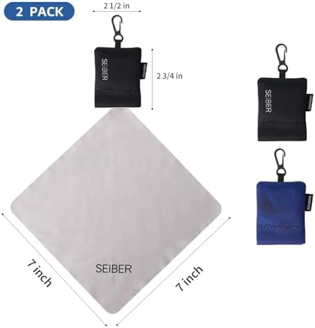 SEIBER Microfiber Eyeglass Cleaning Cloth, - Image 3