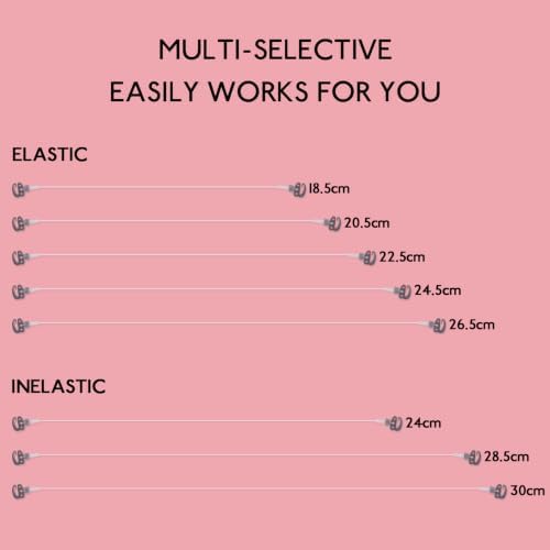 WENNALIFE Adjustable Invisible Wire Hair Extension Kit, 8 Wires - Image 3