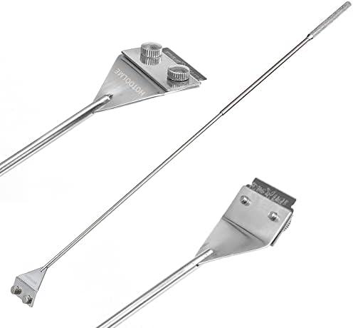 HOTOOLME Aquarium Scraper, 25.6" Stainless Steel Scraper Cleaning Razor - Image 5