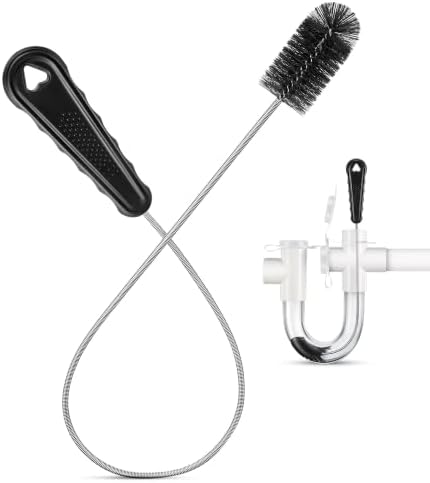 Condensate Trap Flexible Drain Brush, AC Drain Line Cleaning Brush by Gulfmew