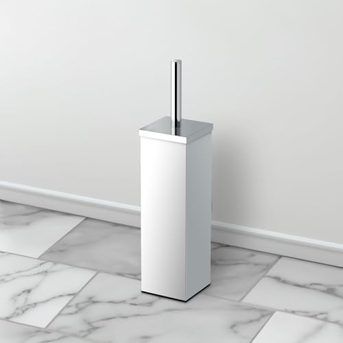 Gatco 1488 Elegant Square Toilet Brush Holder - Image 5