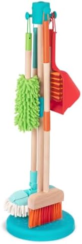 Battat Kids Cleaning Set, Sweep n' Clean Pretend Play Kit by Battat