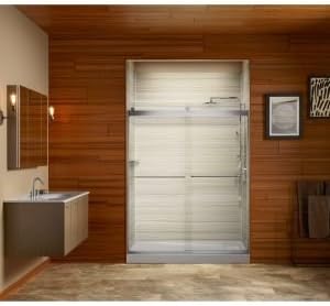 KOHLER K-706015-L-ABV Levity Bypass Shower Door - Image 5