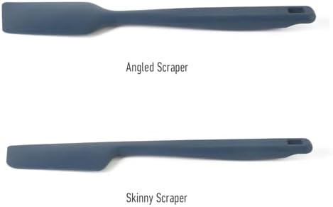 Calphalon Prime Scraper Set, 2-Piece Silicone Kitchen Scraper Set, Flexible - Image 3