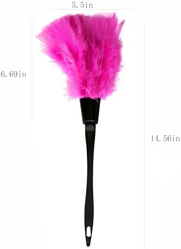14 Inch Turkey Feather Duster – Lightweight Cleaning Brush - Image 2