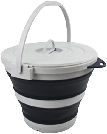 SAMMART 10L Collapsible Fishing Bucket by SAMMART