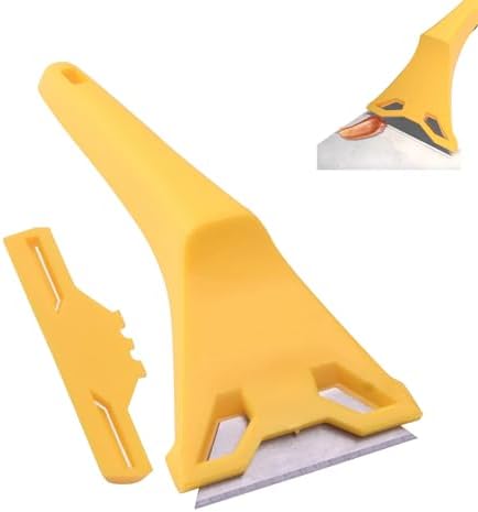 Glass Scraper Heavy Duty Window Paint Scraper Plastic Razor Blade Scrapers by YAFIYGI