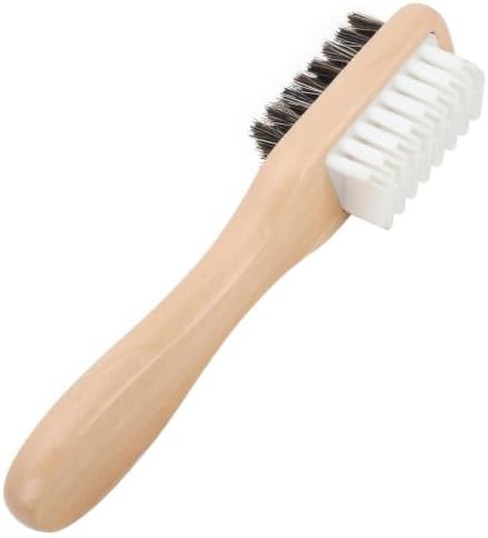 Suede Shoe Brush, Crepe & Brass Bristle Cleaner by Unknown